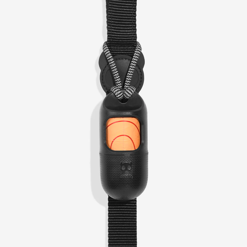 Black | Poop Bag Dispenser With Compostable Bags - Image 3