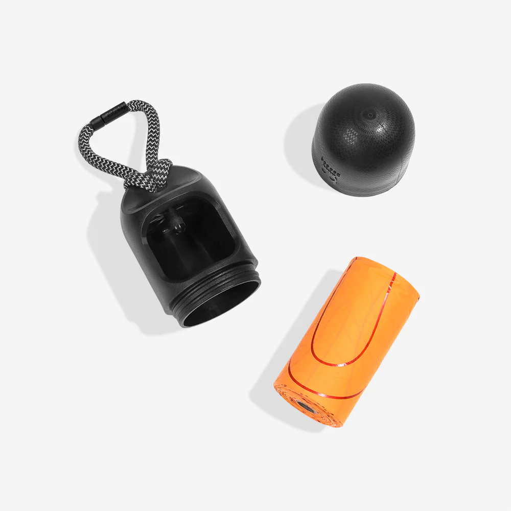 Black | Poop Bag Dispenser With Compostable Bags - Image 5