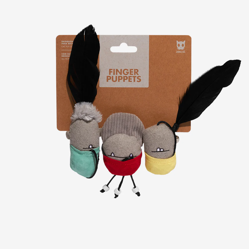 Finger Puppets | Cat Toy - Image 3