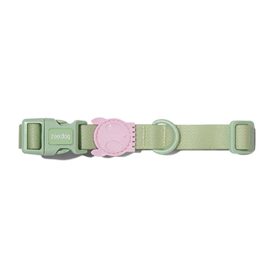 Melissa x Zee.Dog Olive Green | Collar - Image 5