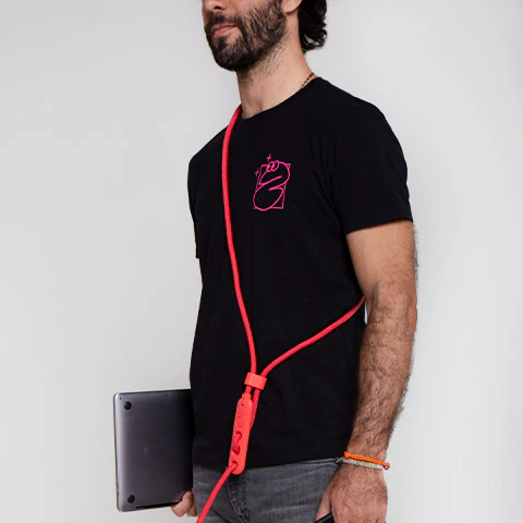 Neon Coral | Hands-Free Leash - Image 7