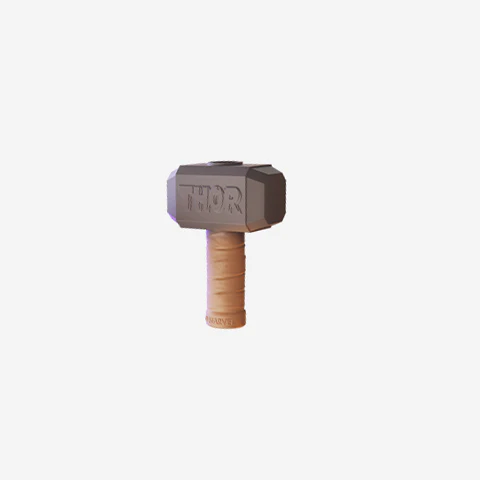 Thor Hammer | Zee.Pinz (Rope Leash) - Image 3
