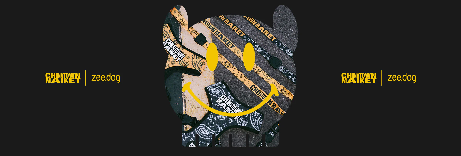 Zee.Dog x Chinatown Market Black  | Leash - Image 6