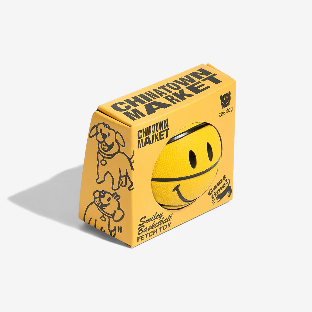 Zee.Dog x Chinatown Market Smiley Basketball | Dog Toy - Image 5